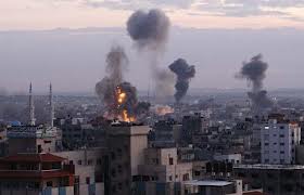 Gaza bombed