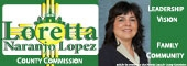 Elect Loretta Naranjo Lopez to Bernalillo County Commission